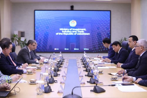 Meeting with the IMF Mission Chief for Uzbekistan