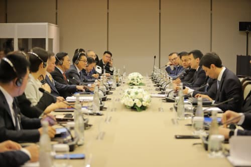 Business briefing and roundtable discussion of the Hong Kong delegation in Uzbekistan