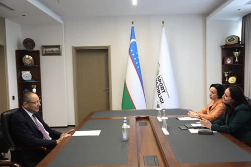 Sport vazirligida Jazoir elchisi bilan uchrashuv bo‘lib o‘tdi