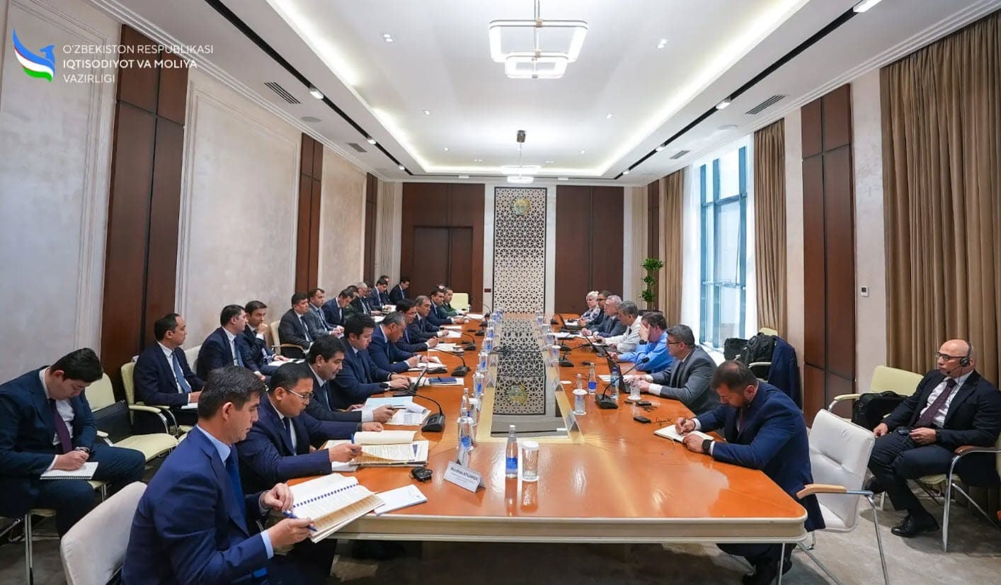 Meeting with representatives of the International Monetary Fund (IMF) mission to Uzbekistan