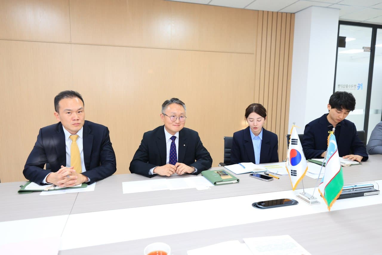 Meeting with the head of the Eximbank representative office in Tashkent