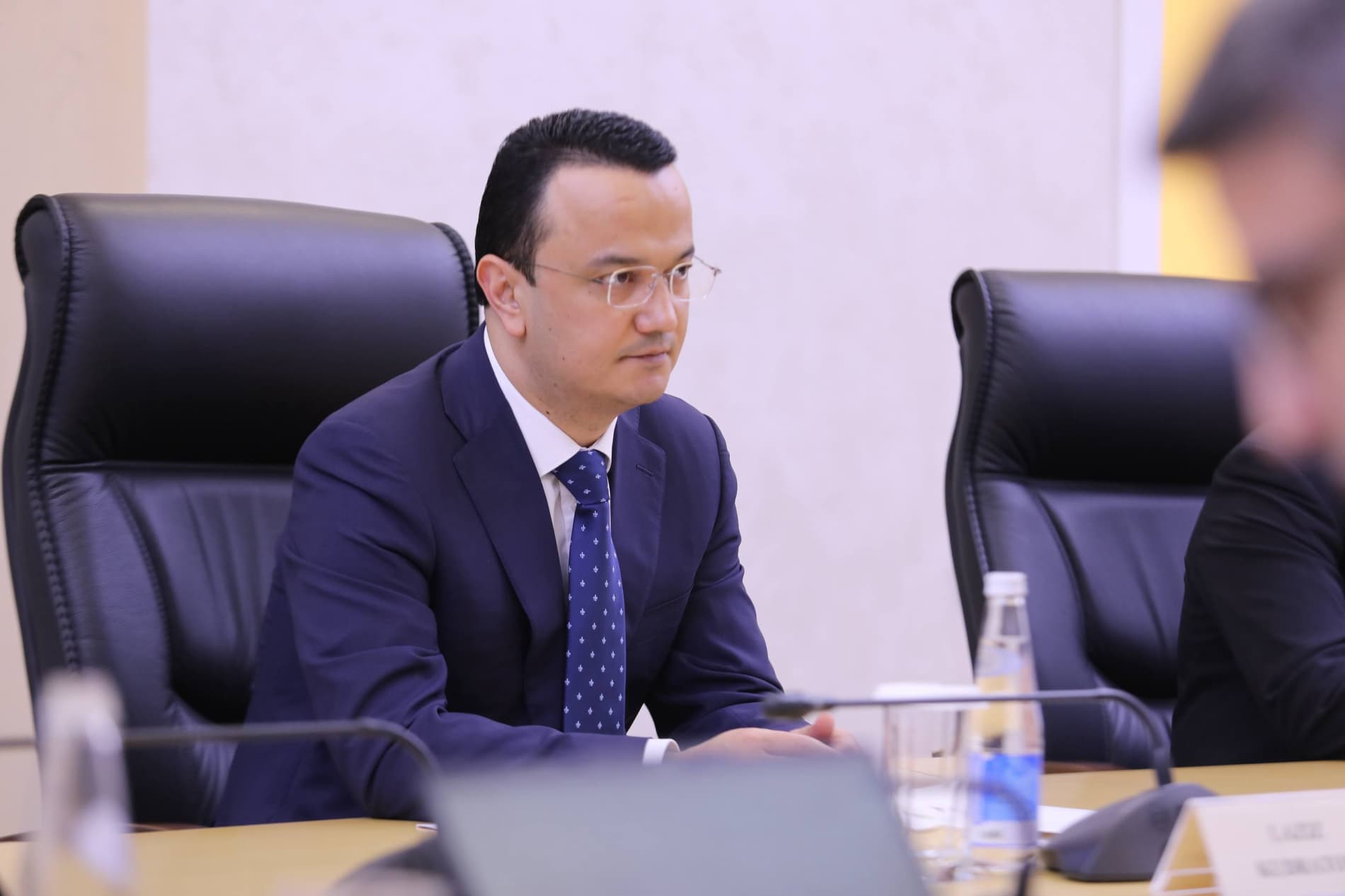 Meeting with the IMF Mission Chief for Uzbekistan