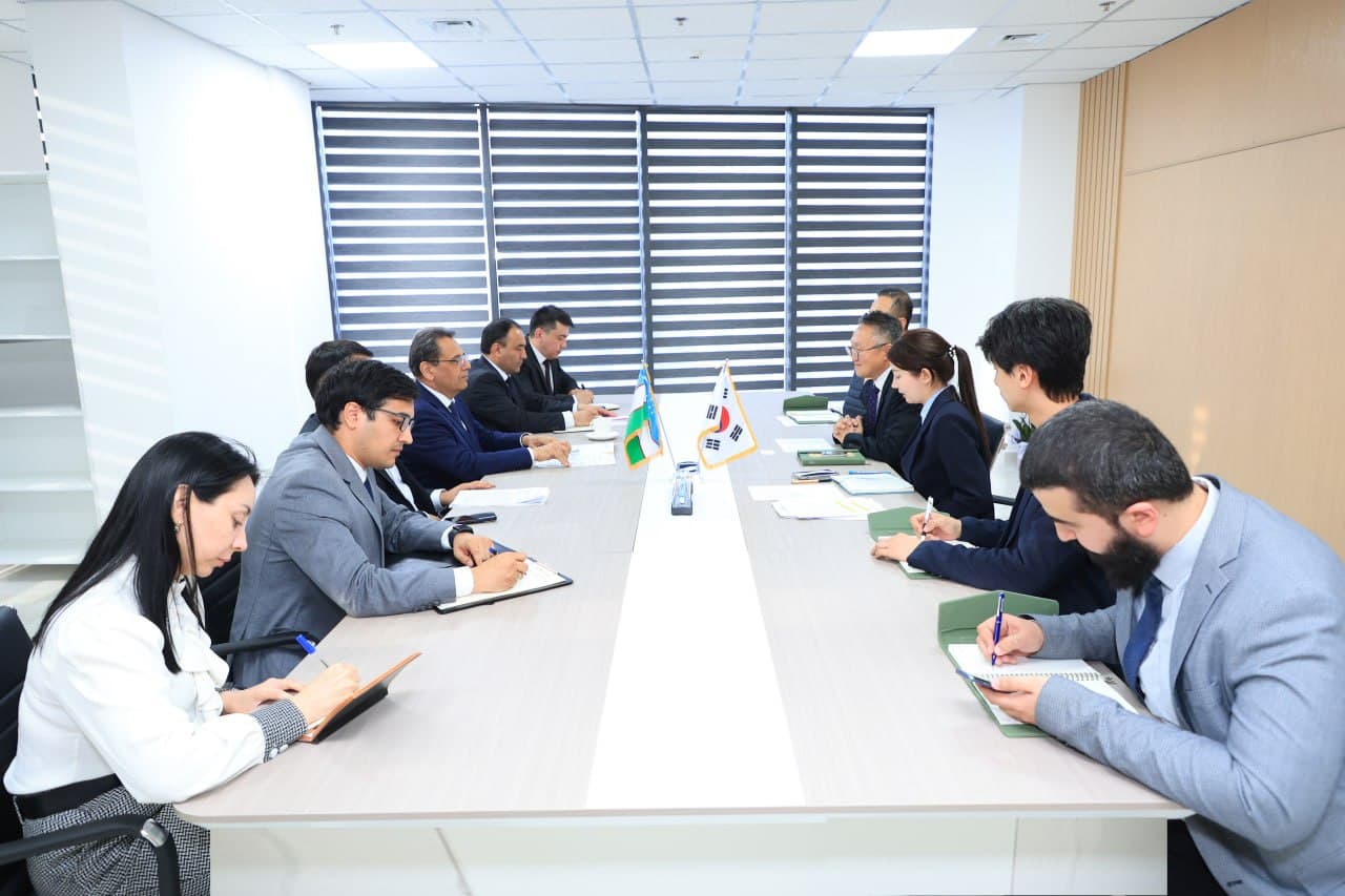 Meeting with the head of the Eximbank representative office in Tashkent