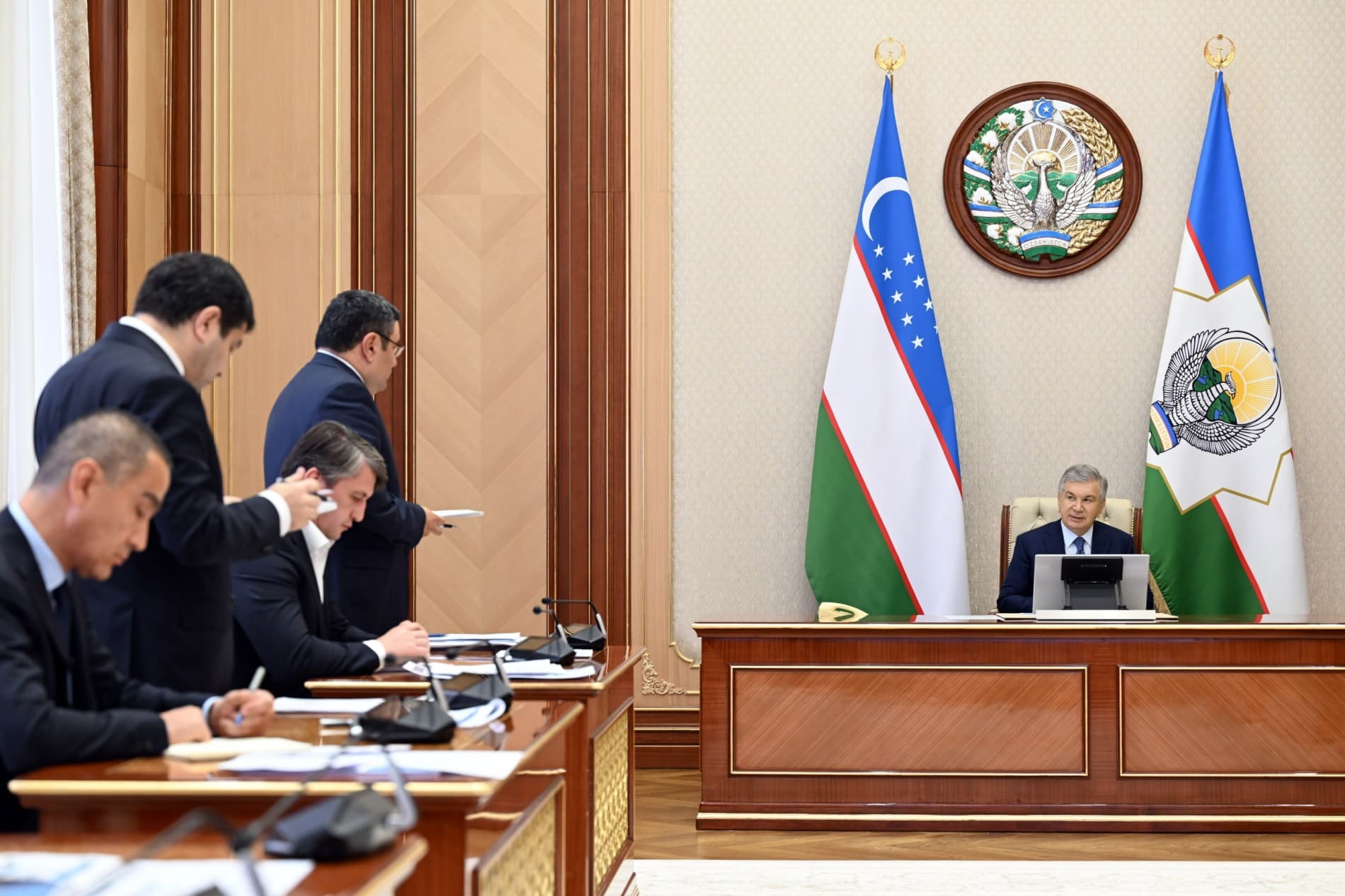 President reviews ongoing hydropower projects and development plans