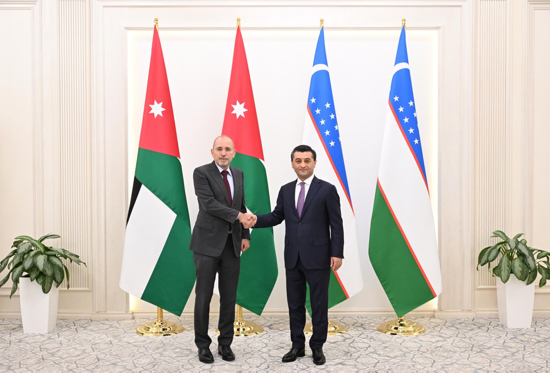 TIV rahbarining Iordaniya tashqi ishlar vaziri bilan uchrashuvi to‘g‘risida