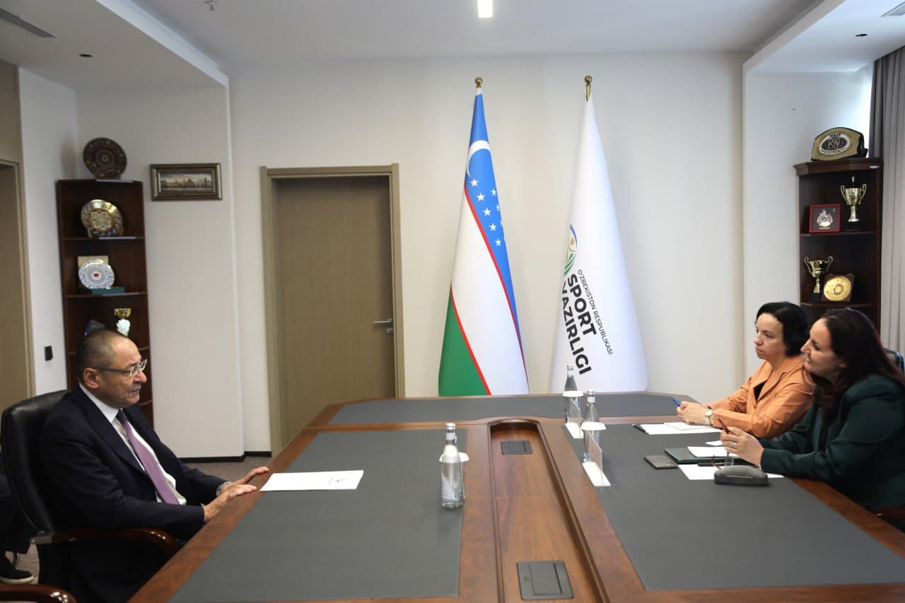 Sport vazirligida Jazoir elchisi bilan uchrashuv bo‘lib o‘tdi