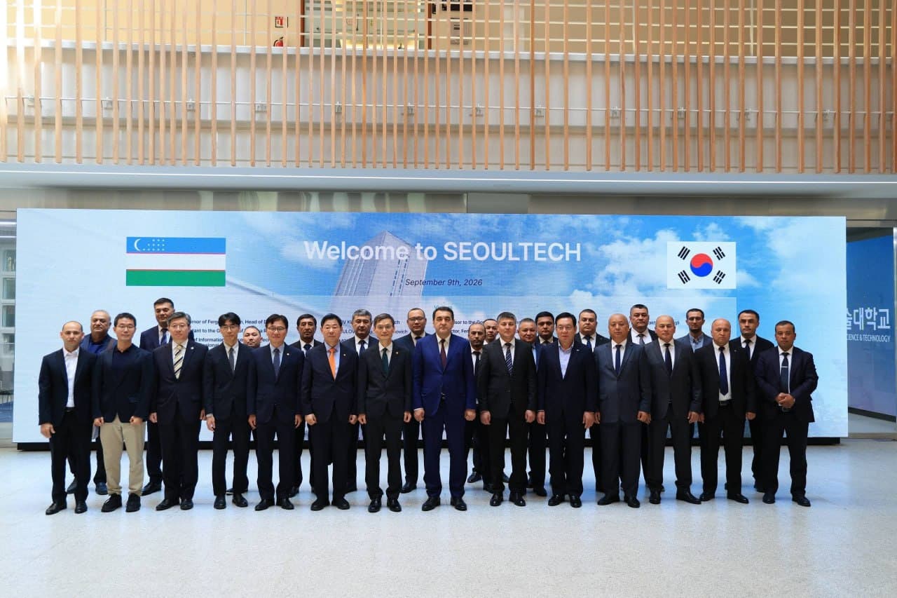 Farg‘ona viloyati va SeoulTech universiteti o‘rtasidagi hamkorlik hudud rivojiga xizmat qiladi